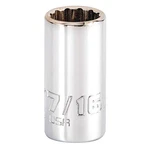 Proto J4714n Socket, Steel, Chrome, 7/16 In 483g79. Fixed Price $12.19.