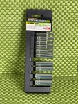 Pittsburgh Pro 1/4" Drive 10-pc Chrome Vanadium 6 Point Deep Wall Socket Set New. Fixed Price $18.95.