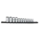 Husky 1/4 In.,3/8 In.,1/2 In. E-torx Socket Set (13-pieces). Fixed Price $16.95.
