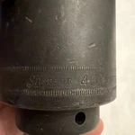 Snap On #imm 460 46mm 6 Pt 1/2" Drive Shallow Impact Socket (tl2996). Fixed Price $69.99.
