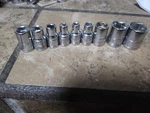 Sk Hand Tools 40711 1/4" Dr. 12mm 6pt Standard Metric Chrome 9pc Mixed. Fixed Price $59.99.
