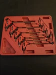 Mac 9 Piece Sae Bi-material T-handle Ball-end Hex Key Set - Shktb9pt. Fixed Price $84.95.