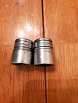 Snap On 3/8 Drive 5/8 6&12pt Shallow Sockets Lot Of 2. Fixed Price $21.00.