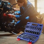 Workpro 19pc 3/8 Dr Extra Long Hex Bit Socket Set Allen Torx. Fixed Price $39.99.