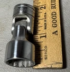 Snap On 15mm Fu15m Flex Socket 12 Point Shallow 3/8" Drive. Fixed Price $19.99.