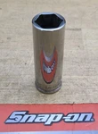 Snap On Ysfsm18 - 3/8" Drive 18mm Flank Xtra 6pt Deep Chrome Socket Nice. Fixed Price $21.95.