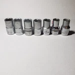 Bonney 1/2 Drive **lot# 7** 6 Point Standard Socket 7 Pieces. Fixed Price $25.20.