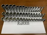 Snap-on Tools Usa New 45pc 3/8" Drive Metric 6pt Shallow Semi & Deep Master Set. Fixed Price $1199.95.