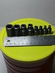 Mac Tools 8 Piece 3/8"&1/4" Drive Inverted/reverse Torx Impact Socket Set E4-e16. Fixed Price $51.00.