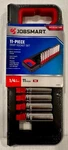 Jobsmart 11-piece Sae Deep Socket Set 1/4" Drive - 6-point Chrome New. Fixed Price $17.99.