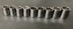 Nos Vintage Sears Craftsman 9pc Metric 3/8 Drive 6 Pt Sockets 10-18mm -g2- Usa. Fixed Price $24.99.