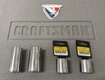 Nos Sears Craftsman Usa 3/8 Drive Sockets 6pt 15/16 1 43328 43329 43020. Fixed Price $239.99.