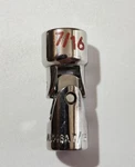 Matco Usa Au146a Au146b 1/4" Dr 7/16 Sae Chrm Universal Socket. Fixed Price $40.00.