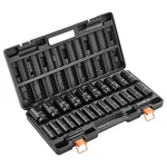 Uimoso 26-piece 1/2" Drive Impact Socket Set With 6-point Design And Case. Fixed Price $52.99.