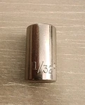 Craftsman Usa 11/32" Socket 12 Point 1/4" Drive Inverted G2. Fixed Price $9.50.