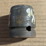 Williams 1-1/16 Impact Shallow Socket 1" Drive 7-634 Mechanics Tool 6 Point. Fixed Price $15.00.