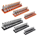 Oemtools 22418 Socket Organizer Set, 6 Pc Set Sae And Metric, Orange/black. Fixed Price $56.59.