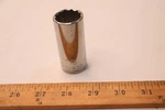 Husky 12-point Sae Deep Socket 3/8" Drive X 7/8". Fixed Price $4.89.