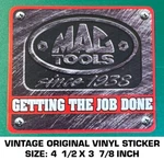 Mac Tools Getting The Job Done - Vintage Original Vinyl Decal Sticker-automotive. Fixed Price $8.07.