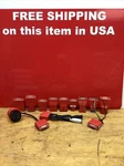 Snap On Adapter Kit Asian, Euro, Domestic Adapters Set Of 19 See Description. Fixed Price $324.99.