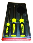 *new* Snap-on Tools Ptm30hv 3 Pcs *hi-viz* Magnetic Pick-up Tool & Mirror Set. Fixed Price $239.95.