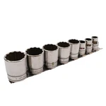 Snap-on Tools 211fy 8-piece 3/8" 12-point Sae Shallow Socket Set. Fixed Price $94.99.