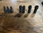 Sk Tools 3/8" Drive 7pc Metric 6pt Swivel Impact Sockets 8-10, 16-17, 19, 21mm. Fixed Price $69.99.
