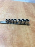 Snap On F308-f320 1/4" - 5/8" 3/8" Drive 7 Pc Double Square 8 Point Socket Set. Fixed Price $89.99.