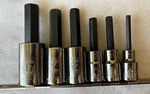 Armstrong 44-565 6pc 1/2-inch Dr. Metric Hex Driver Socket Set 6 8 10 12 14 17. Fixed Price $90.00.