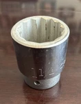 Craftsman 3/4 Drive Sae 1-1/4" Chrome Socket G Series 47777 Usa. Fixed Price $15.00.