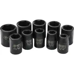 Performance Tool 10 Piece 1/2" Sae Imp Socket Set Shallow M592db New!. Fixed Price $32.97.