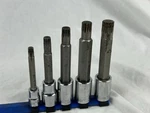 Matco Sqlm52r Metric Triple Square Driver 5 Pc Set With Organizer. Fixed Price $99.10.