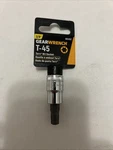 Gearwrench 80452 - 3/8 In. Drive Torx Socket T-45, New Free Shipping. Fixed Price $13.45.
