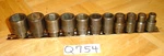 Mac Tools 11 Piece 1/2 Drive Sae. Short Impact 6 Point Socket Set 3/8 To 1 Inch. Fixed Price $155.00.