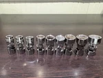 Craftsman 9 Piece Metric Swivel Socket Set 6 Pt 3/8 Drive G/v Series 11-19mm Usa. Fixed Price $149.99.