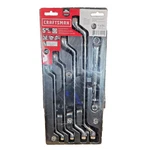 Craftsman Usa 5pc Sae 44349 Professional Polished Deep 45 Offset Box Wrench Set. Fixed Price $179.99.