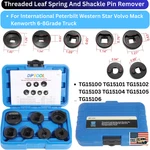Leaf Spring & Shackle Pin Socket Set For Mack Volvo Kenworth Tg15100 Heavy Duty. Fixed Price $142.99.