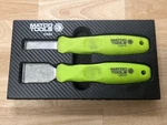 Matco Tools Css2 Carbon Scraper Set Green Plastic Handles 2 Pieces. Fixed Price $79.99.