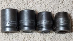 Proto 3/4" Drive Lot Of 4 Impact Sockets 07512 07513 07518 07513ss Usa. Fixed Price $35.00.