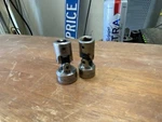2pc Matco Tools 1/4" Drive 6 Pt Sae Swivel Sockets -au146 7/16'',au166 1/2''. Fixed Price $40.00.