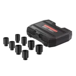 Axle Nut Impact Socket Set, 1/2in. Drive Deep 6-point 8-piece Sae Spindle So. Fixed Price $31.26.