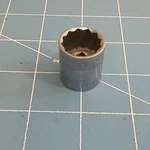 Craftsman Usa 17mm Socket 12 Point, 3/8 Drive, Vv. Fixed Price $4.92.