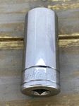 21mm Blue Point 3/8" Drive Deep Long Reach 12 Pt Socket Tool Blplm3822 Inc Vat. Fixed Price $8.99.