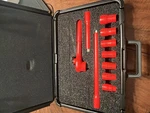 Knipex 98 99 11 S3 10pc-1,000v Insltd Socket Set 3/8in Dr Sae. Fixed Price $399.99.