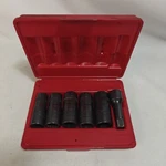 Mac Tools Dbl6 6 Piece Double Duty Flip Sae & Metric Socket Set Made In Usa. Fixed Price $129.99.