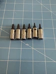 Mac Tools Mt8-mt27 T8-t27 1/4" Drive 6 Piece Chrome Torx Socket Driver Usa. Fixed Price $63.32.