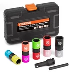 1/2-inch Drive 7pc Half Size Lug Nut Flip Socket Set, Wheel Protector Impact .... Fixed Price $49.35.
