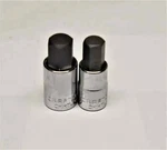 Craftsman 2pc. Metric 1/2" Dr. Hex Socket Bits #cmmt42669 #14 & #cmmt42670 # 17. Fixed Price $16.95.