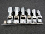 Vintage Snap-on 1/2" Drive 6pc Sae Swivel Flex 6pt Socket Set 307suy Usa. Fixed Price $249.95.
