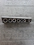 Craftsman 3/8" Drive 6pt Impact Socket Set 7pc. Sae "v" Vintage Usa. Fixed Price $35.00.
